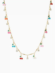 CHERRY PENDANT NECKLACE