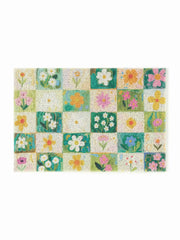 FLORAL DOOR MAT