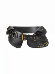 STUDDED & POCKET BUCKLE BELT