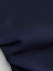 Boat Neck Solid Ruched Maxi Dress