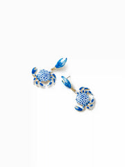 CRAB DROP EARRINGS
