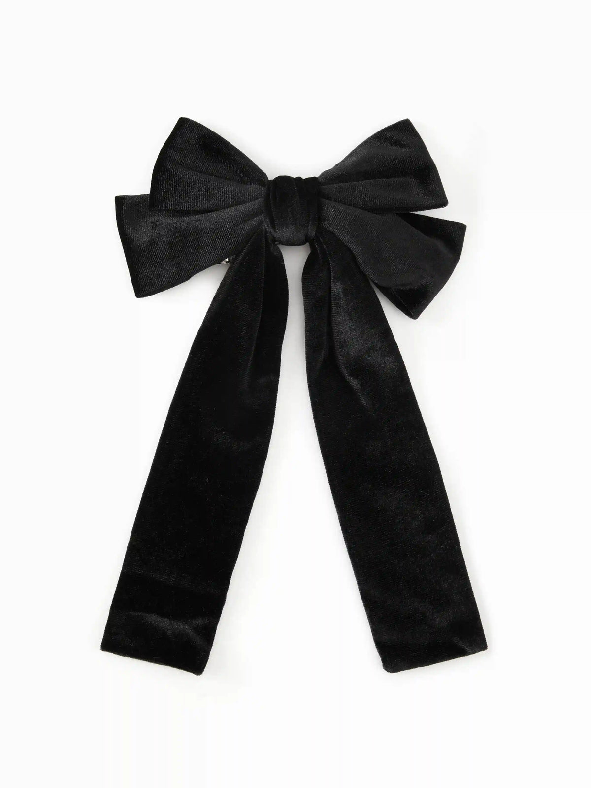 VELVET BOWKNOT HAIR CLIP