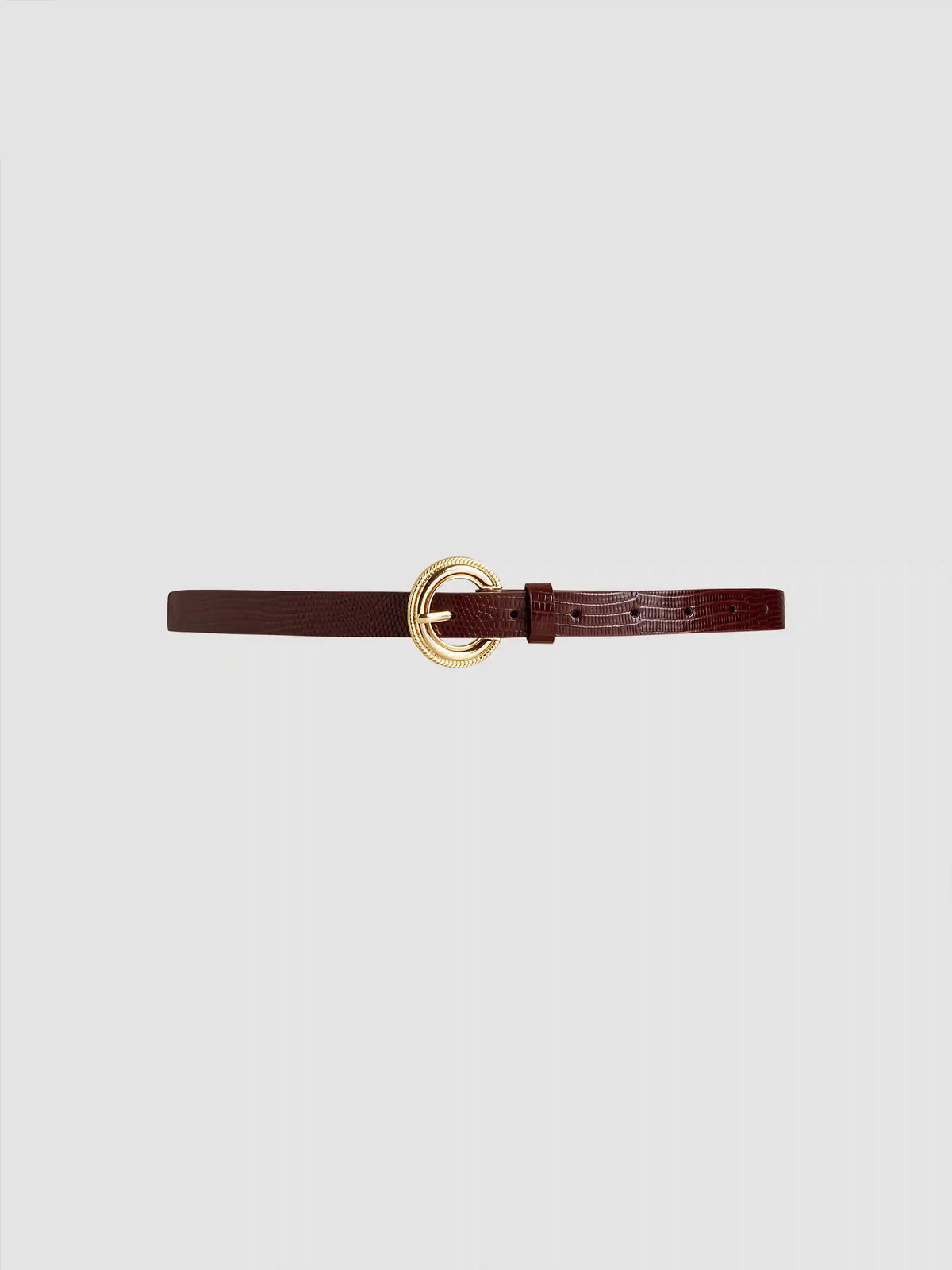 Round Buckle Belt