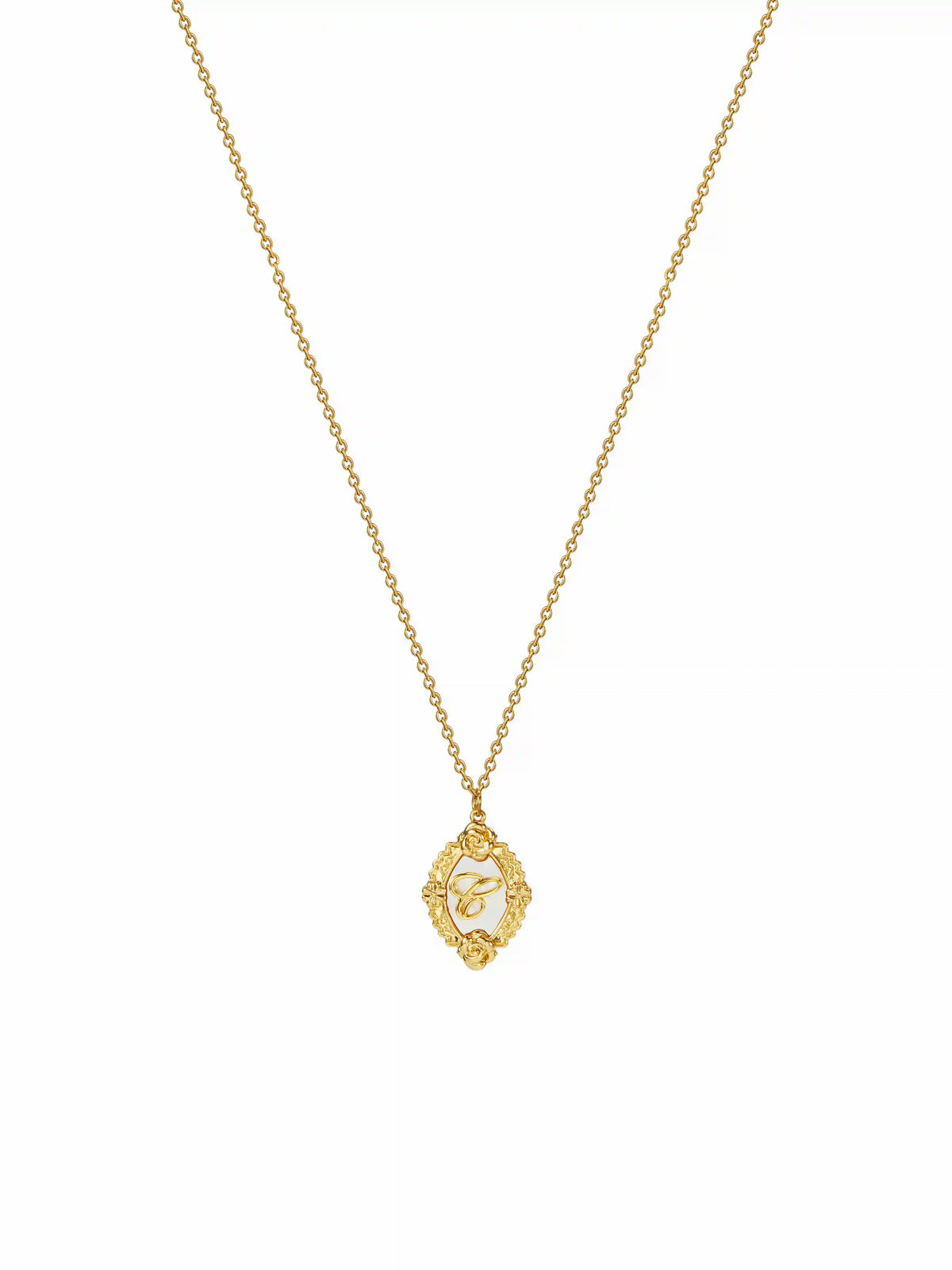 LETTER PENDANT NECKLACE
