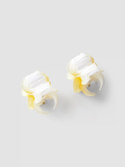 2PCS FLORAL HAIR CLAWS