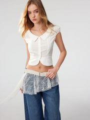 LACE WRAP SKIRT